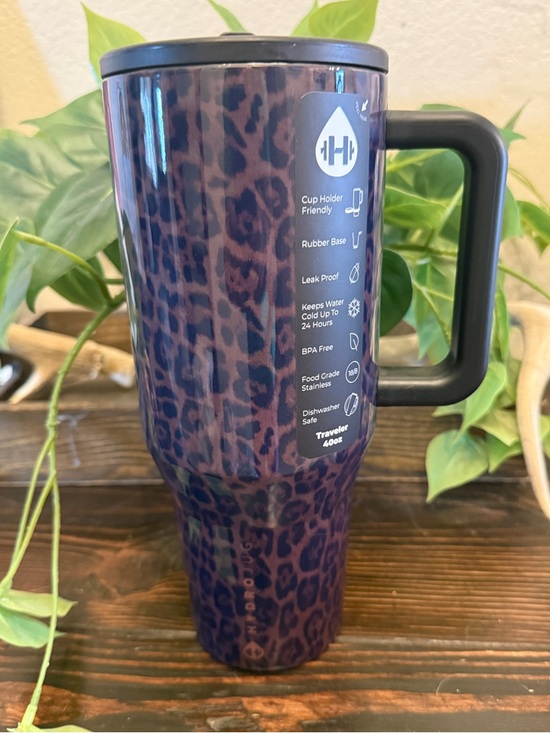 Stanley Other - ACTA Hydrojug Luxe Leopard Print 40oz Traveler NWT
